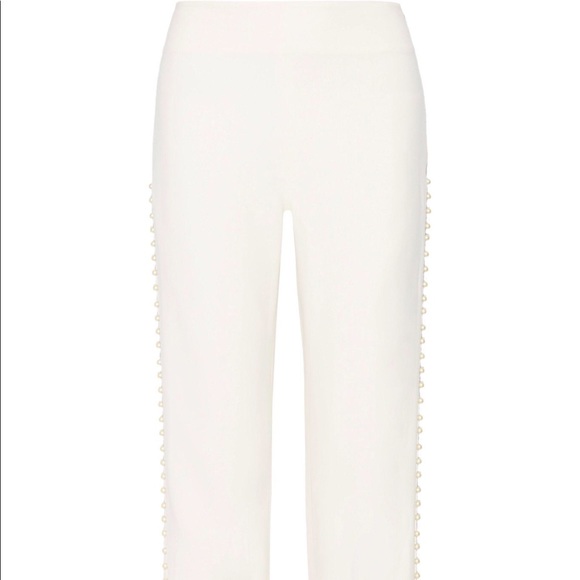 JONATHAN SIMKHAI white faux pearl pant suit - Picture 4 of 10